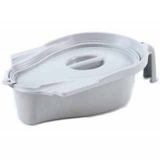 Invacare Aquatec OCEAN Ergo Dusch- und Toilettenrollstuhl HMV: 18.46.01.2021 Toilettentopfhalter + Toilettentopf + Softsitz mit Ausschnitt