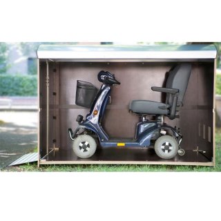 kiwabo rollabo fr Rollatoren, Rollsthle und Scooter Gre XL incl. Rampe Dunkelblau 050 mit Fundamentplatte in Berlin mit Stromanschlu